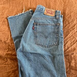 Levi's Blue Straight Jeans Classic Denim